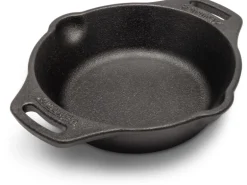 Petromax Feuerpfanne FP15H-T Schwarz mit 2 Henkeln Gusseisen Ø 15 cm