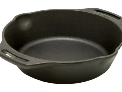 Petromax Feuerpfanne FP20H-T Schwarz mit 2 Henkeln Gusseisen Ø 20 cm