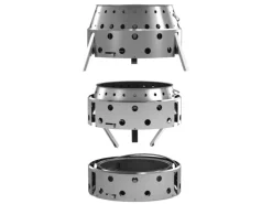 Petromax Grill Atago-Set GG28-TA 2-teilig Edelstahl