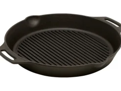 Petromax Grill-Feuerpfanne GP35H-T mit 2 Henkeln Gusseisen Ø 35 cm