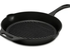 Petromax Grillpfanne Gusseisen mit Stiel 30cm