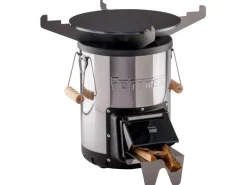 Petromax Grillplatte mit Kochkreuz für Raketenofen