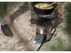 Petromax Grillplatte mit Kochkreuz für Raketenofen