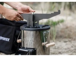 Petromax Grillplatte mit Kochkreuz für Raketenofen