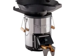 Petromax Grillplatte mit Kochkreuz für Raketenofen