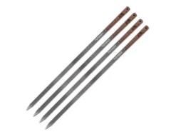 Petromax Grillspieße Klingenlänge 40 cm Holzgriff 4 Stück