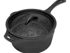 Petromax Gusseisen-Kasserolle mit Deckel KR2