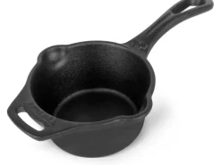 Petromax Gusseiserner Saucentopf Schwarz