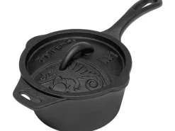 Petromax Kasserolle mit Deckel Gusseisern
