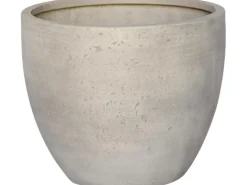 Pflanzgefäß Poroso 29,5 cm x 29,5 cm x 24,5 cm Grau