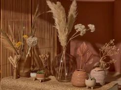 Pflanzgefäß Sukkulente Desert Flower 9,2 cm x Ø 10,3 cm Terrakotta