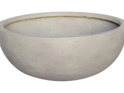 Pflanzschale Poroso 36 cm x 36 cm x 15 cm Grau