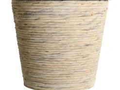 Pflanztopf Ø 30 cm x 26 cm Waschweiß Hyazinthe