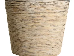 Pflanztopf Ø 40 cm x 32 cm Waschweiß Hyazinthe