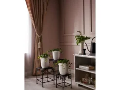 Pflanztopf 21 cm x Ø 20 cm Weiß