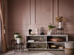 Pflanztopf 21 cm x Ø 20 cm Weiß