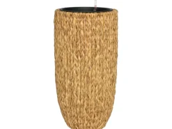 Pflanztopf  39 cm x 39 cm x 77 cm Natur