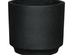 Pflanztopf  43 cm x 43 cm x 39 cm Schwarz