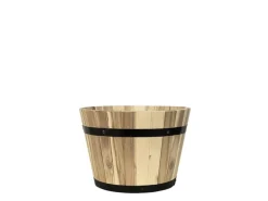 Pflanzwerk® Pflanzkübel Cup - Akazien Holz - Ø 55 cm x Höhe 38 cm