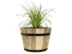 Pflanzwerk® Pflanzkübel Cup - Akazien Holz - Ø 55 cm x Höhe 38 cm