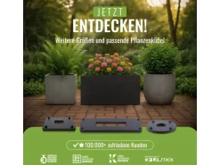 Pflanzwerk® Ultraflacher Pflanzenroller 80 cm x 28 cm