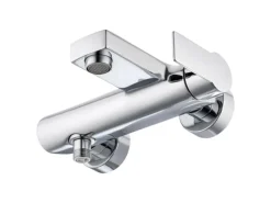 pianura Badewannen-Einhebelmischer Aufputz Giulia mit Brauseanschluss in Chrom