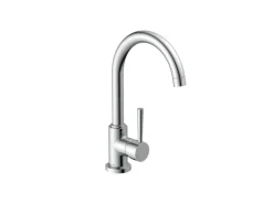 pino Eckküche 440 cm Weiß Hochglanz Anschlag rechts Arbeitsplatte Beton Grafit