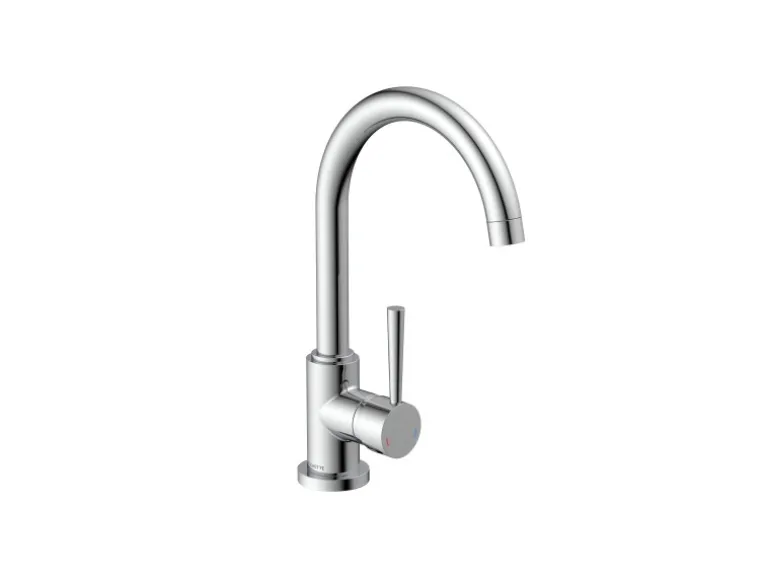 pino Eckküche 440 cm Weiß Hochglanz Anschlag rechts Arbeitsplatte Beton Grafit