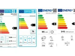 pino Küchenzeile 310cm Lichtgrau Hochglanz Anschlag L 1Geräte-,1Apothekerschrank