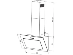 PKM Dunstabzugshaube S22-60 BBPY EEK: B