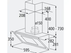 PKM Dunstabzugshaube S22-60 BBPY EEK: B