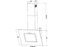 PKM Dunstabzugshaube S26-50 BTY EEK: B