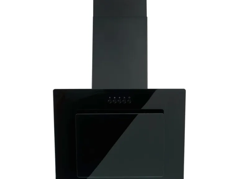 PKM Dunstabzugshaube 9039X kopffrei Schwarz Glas 60 cm EEK: A