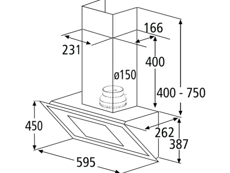 PKM Dunstabzugshaube 9039Y1