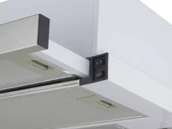 PKM Flachschirm-Dunstabzugshaube UBH6002-2H Silber Stahlblech 60 cm EEK: B