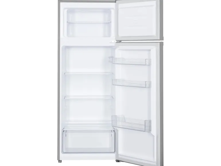 PKM Kühl-Gefrierkombination GK212 SI Silber EEK: E