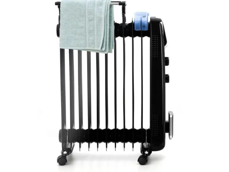 PowOn Ölradiator 1000-2500 Watt 11 Rippen mit Wäschetrockner & Luftbefeuchter