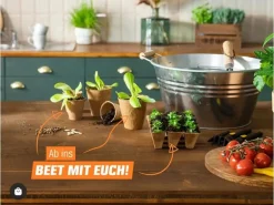 Proflora Kokosfaser Anzucht-Pflanztopf 0,30 l (20 Töpfe)