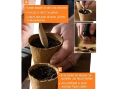 Proflora Kokosfaser Anzucht-Pflanztopf 0,30 l (20 Töpfe)