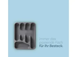 ProHome Besteckkasten 33,5 x 26 x 4,5 cm Weiß