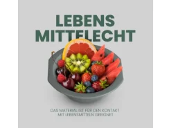 ProHome Kunststoff Schüssel BPA Frei 1,55 x 6 cm Grün 4er Pack