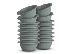 ProHome Kunststoff Schüssel BPA Frei 1,55 x 6 cm Grün 16er Pack