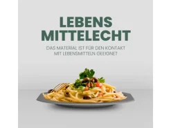 ProHome Kunststoff Teller BPA Frei Ø23 cm Grau 16er Pack