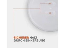 ProHome Mikrowellenabdeckhaube Transparent 26 x 7 cm 2er Set