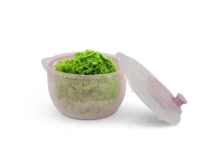 ProHome Salatschleuder 2,7 Liter Ø20 cm Rosa