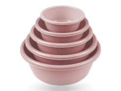 ProHome Schüssel 5er Set Rosa