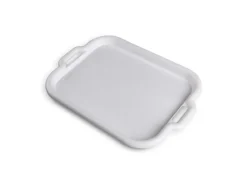 ProHome Serviertablett Weiß 53 x 37 x 3 cm