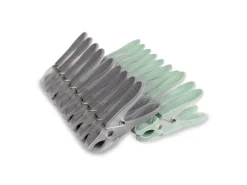 ProHome Wäscheklammern Anthrazit Grün 100er Pack