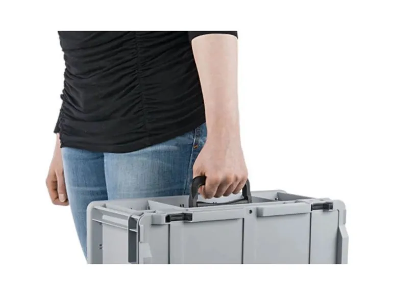 PROREGAL Spar Set 8x Eurobox Nextgen Portable HxBxT 335 x 30 x 40 cm 30 Liter Eurobehälter Transportbox Transportbehälter Stapelbehälter