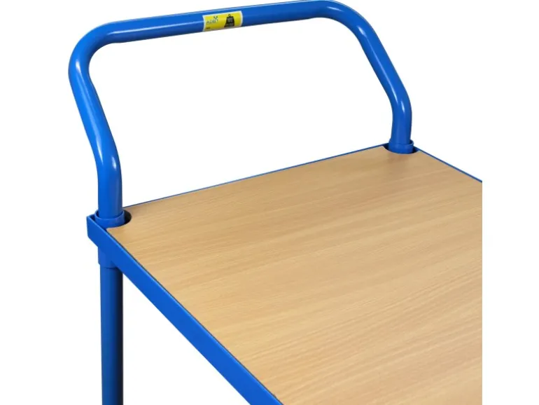 PROREGAL Tischwagen Pro mit 2 Etagen HxBxT 95 x 50 x 97 cm Traglast 400 kg Lichtblau